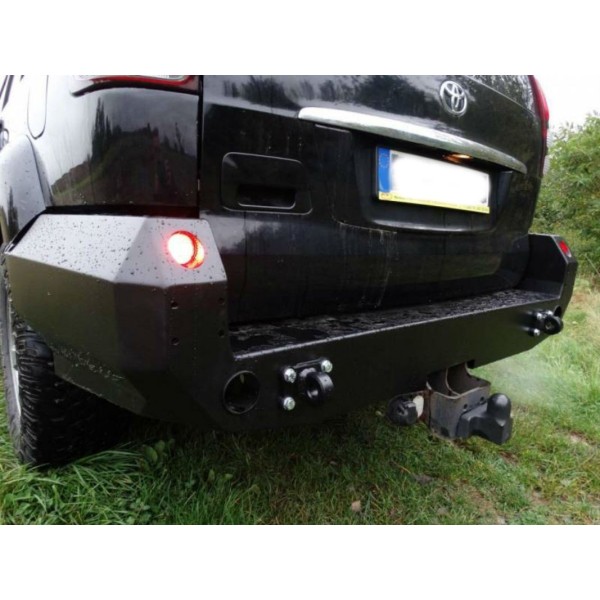 PARACHOQUES TRASERO ACERO REFORZADO J12 TOYOTA LAND CRUISER