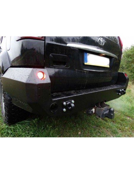 PARACHOQUES TRASERO ACERO REFORZADO J12 TOYOTA LAND CRUISER