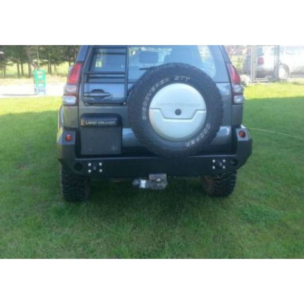 PARACHOQUES TRASERO ACERO REFORZADO J12 (3 PUERTAS) TOYOTA LAND CRUISER