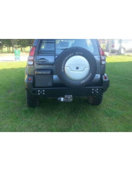 PARACHOQUES TRASERO ACERO REFORZADO J12 (3 PUERTAS) TOYOTA LAND CRUISER
