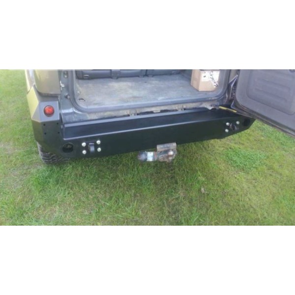 PARACHOQUES TRASERO ACERO REFORZADO J12 (3 PUERTAS) TOYOTA LAND CRUISER