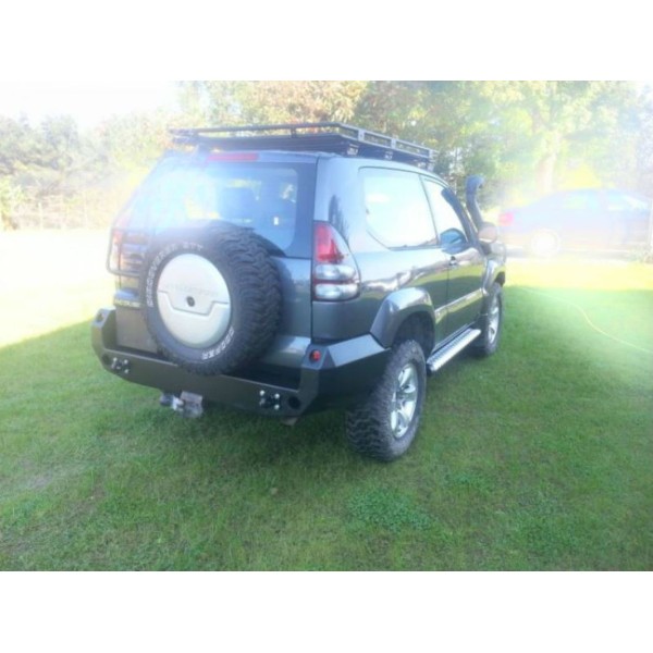 PARACHOQUES TRASERO ACERO REFORZADO J12 (3 PUERTAS) TOYOTA LAND CRUISER