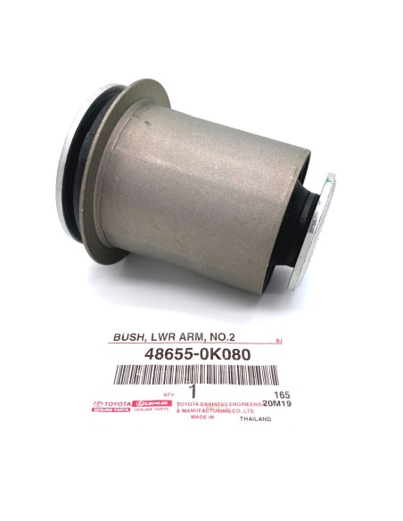 SILENTBLOCK TRAPECIO INFERIOR TRASERO N-2  HILUX REVO ORIGINAL TOYOTA LAND CRUISER