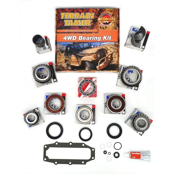 KIT RODAMIENTOS, TRANSFER  J8 (SIN VISCOSO) TERRAIN-TAMER