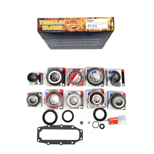 KIT RODAMIENTOS, TRANSFER  J8 (SIN VISCOSO) TERRAIN-TAMER