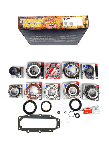 KIT RODAMIENTOS, TRANSFER  J8 (SIN VISCOSO) TERRAIN-TAMER