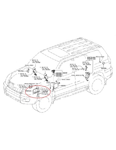 AMORTIGUADOR  TRASERO J12 (VXL) ORIGINAL TOYOTA LAND CRUISER