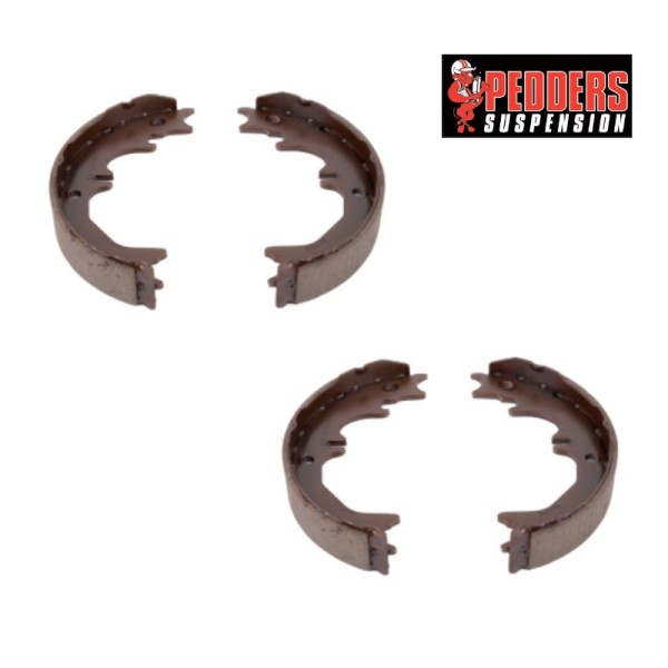 KIT ZAPATAS FRENO MANO TRASERAS J8 (ANTERIOR - 1992) PEDDERS