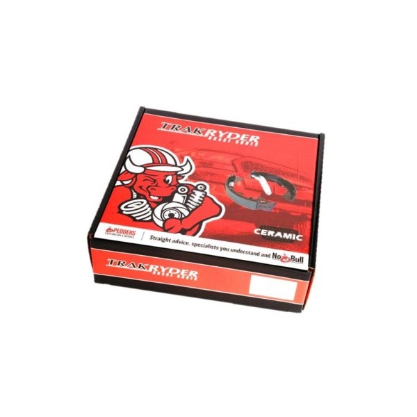 KIT ZAPATAS FRENO MANO TRASERAS J8 (ANTERIOR - 1992) PEDDERS
