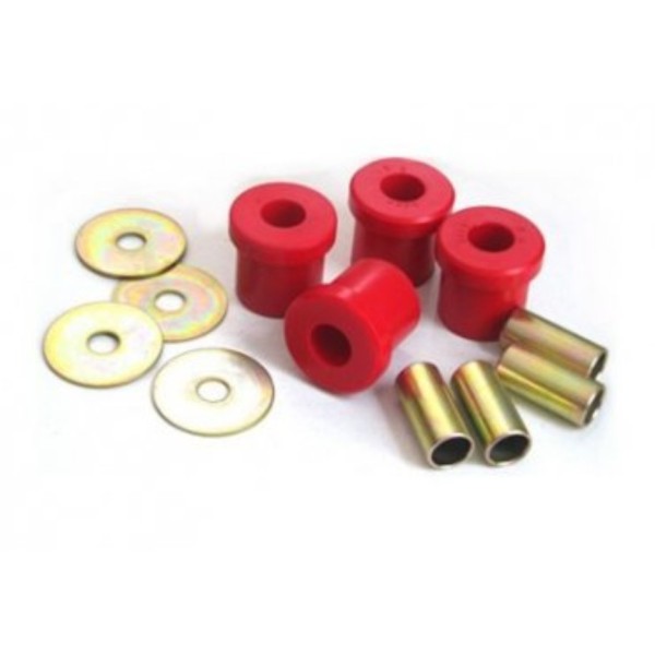 KIT SILENTBLOCKS TRAPECIOS SUPERIORES  DELANTEROS MITSUBISHI V20/40 (POLITUERANO)  PEDDERS