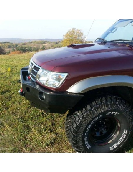 PARACHOQUES DELANTERO ACERO REFORZADO NISSAN PATROL Y61