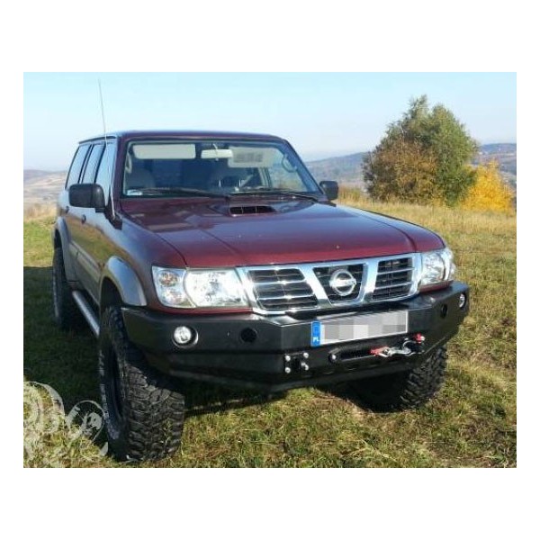 PARACHOQUES DELANTERO ACERO REFORZADO NISSAN PATROL Y61