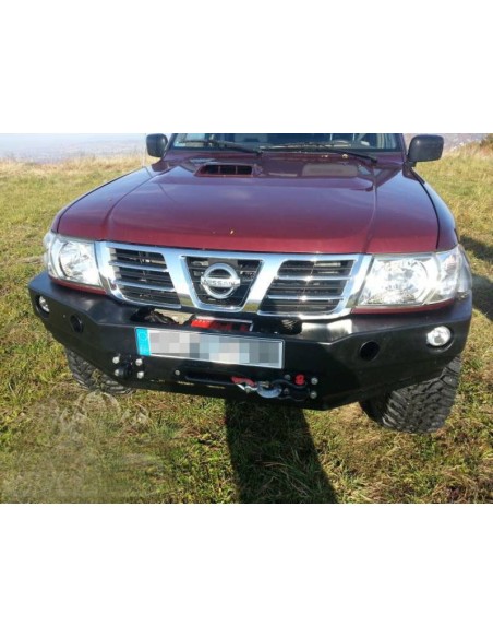 PARACHOQUES DELANTERO ACERO REFORZADO NISSAN PATROL Y61