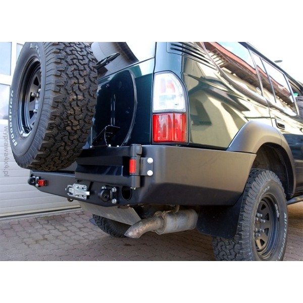 PARACHOQUES TRASERO ACERO REFORZADO J95 TOYOTA LAND CRUISER