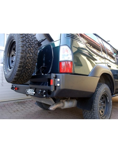 PARACHOQUES TRASERO ACERO REFORZADO J95 TOYOTA LAND CRUISER