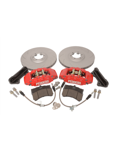 KIT FRENOS DELANTEROS EXTREME ISUZU DMAX - PEDDERS