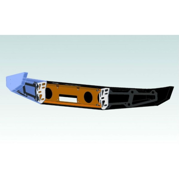 REFUERZO DELANTERO PARACHOQUE WINCH HDJ-80