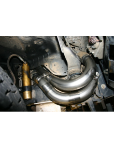 Tubos intercooler reforzados inox Toyota Land Cruiser J10... 2