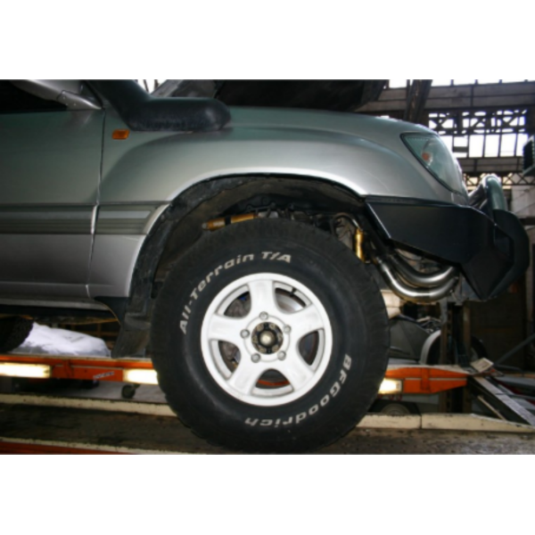 Tubi intercooler rinforzati inox Toyota Land...