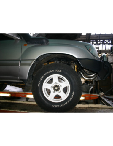 Tubos intercooler reforzados inox Toyota Land...