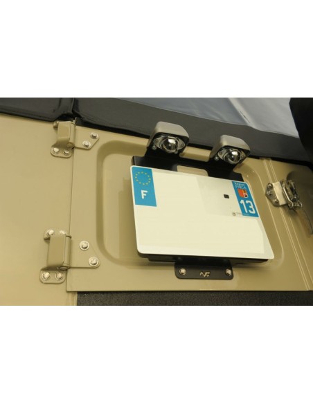 SOPORTE TRASERO DE MATRICULA J-4