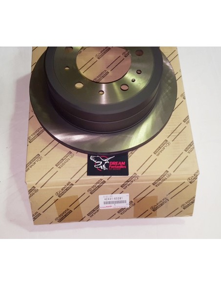 Bremsscheibe hinten J8 12v (vor 08 / 92) - Original Toyota Land Cruiser