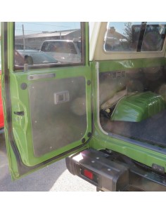 Protección aluminio puertas traseras Toyota Land Cruiser...