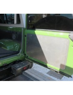 Protección aluminio puertas traseras Toyota Land Cruiser... 2