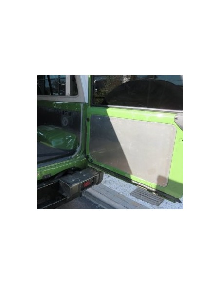 Protection aluminum rear doors Toyota Land Cruiser J7 n - 4 offroad
