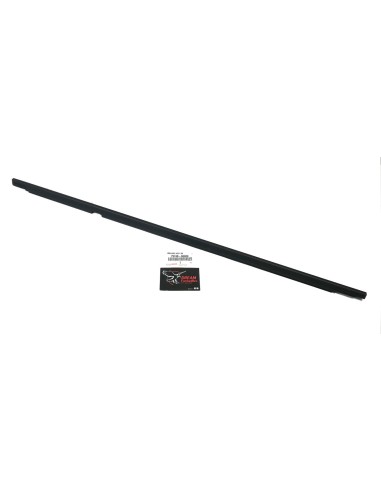 Left rear door window frame J8 (chrome) -...
