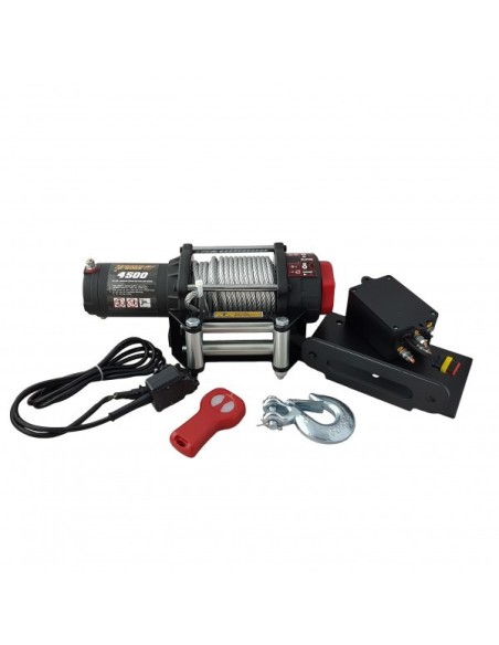 Cabrestante 4,5k (2.040kg / cable acero) - Kangaroowinch