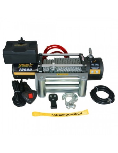 12k (5443kg/acier de câble) 24v - Kangaroowinch