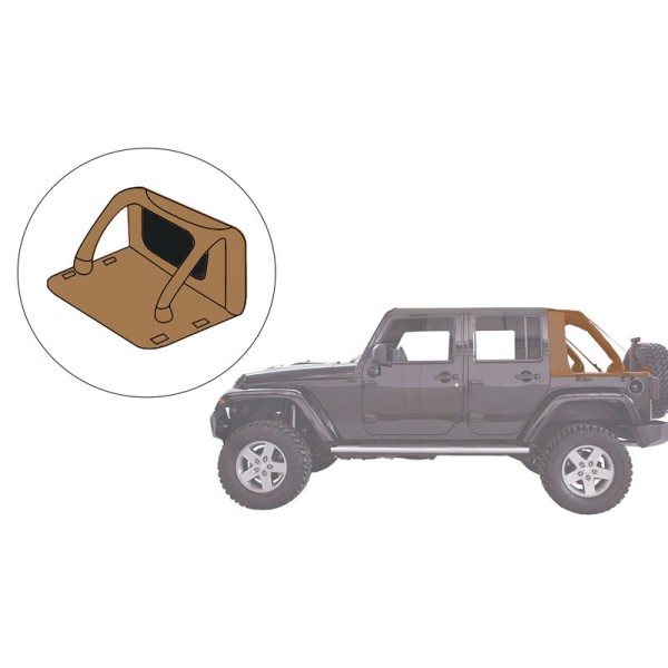 Tetto o copertura in tela (modello CARGO) Jeep...