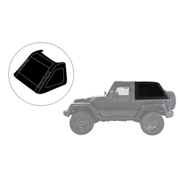 Tetto o capote in tela (modello FASTBACK) Jeep...