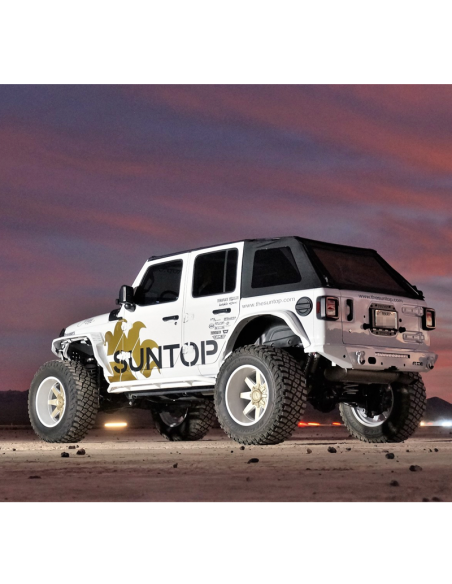 Roof or canvas top (FASTBACK model) Jeep Wrangler JL - Suntop