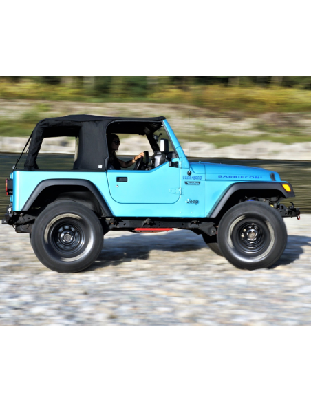 Techo o capote en toile (modèle CARGO) Jeep Wrangler TJ - Suntop