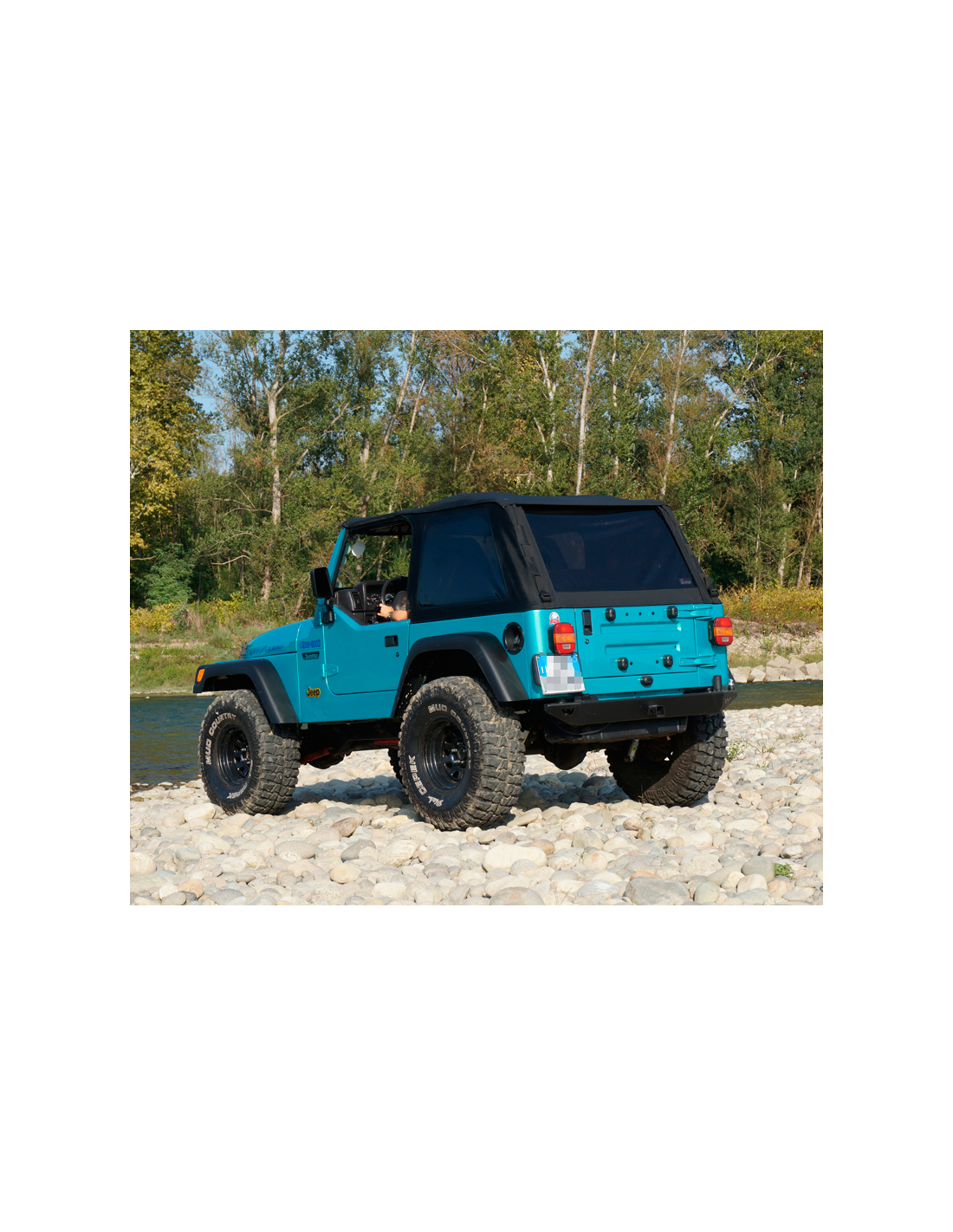 Almencla Cinghie di Limitazione della Porta 2PCS Cinghie Heavy Duty per Jeep Wrangler JK YJ TJ 96-17