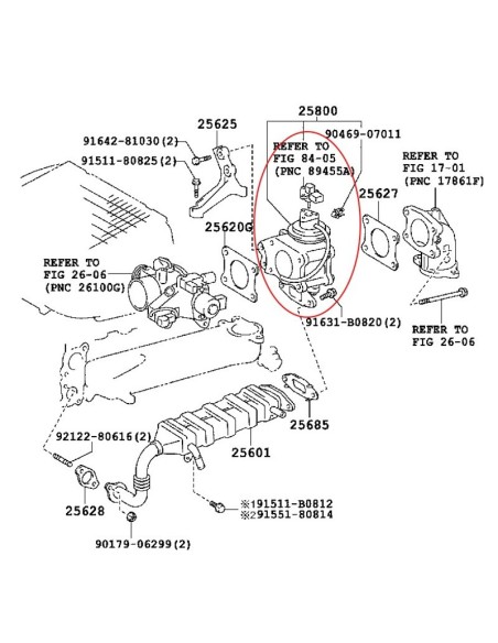 EGR Valve for Toyota Land Cruiser J12 replacement - Original Toyota Land Cruiser