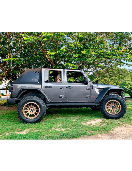 Techo oder Verdeck aus Stoff (Modell FASTBACK) für Jeep Wrangler JL - Suntop
