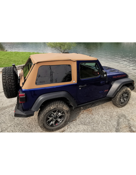 Teto ou capota de lona (modelo FASTBACK) Jeep Wrangler JL - Suntop