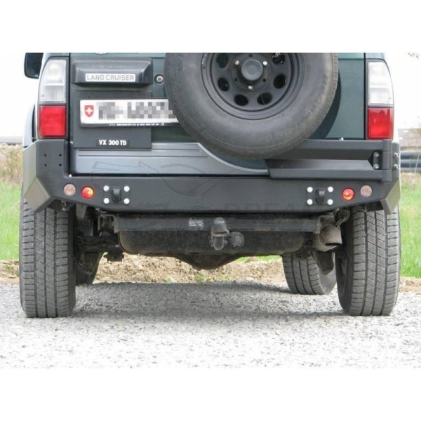 Rear bumper made of reinforced steel for J9 (5...