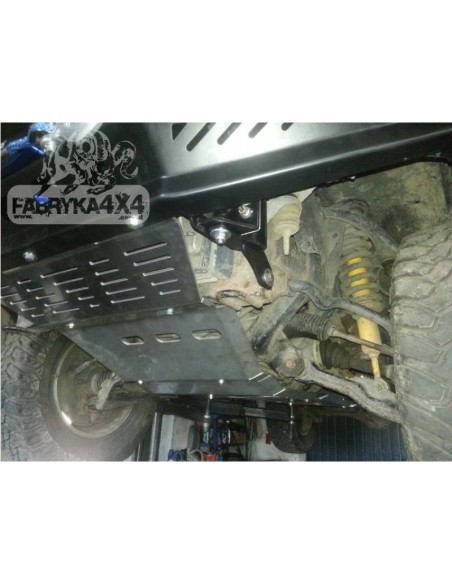 Proteção frontal Toyota Land Cruiser J12 (6mm) - Fabryka 4x4