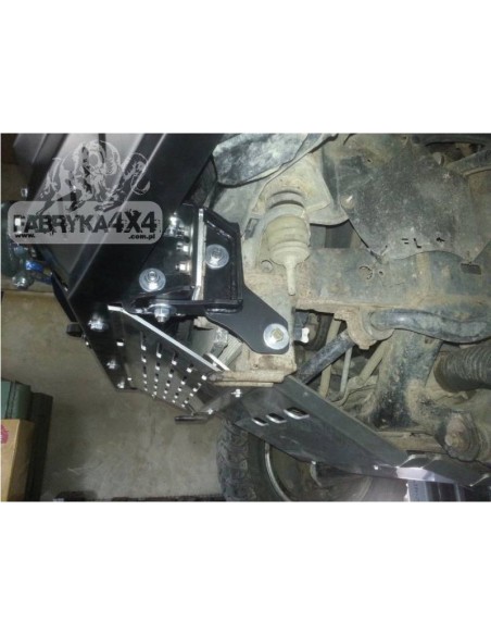 Protección delantera Toyota Land Cruiser J12 (6mm) - Fabryka 4x4