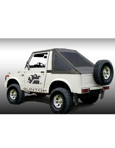 Roof or canvas top model Fastback (wedge) for Suzuki Samurai SJ - Suntop