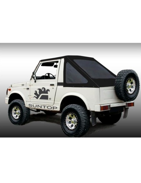Roof or canvas top model Fastback (wedge) for Suzuki Samurai SJ - Suntop