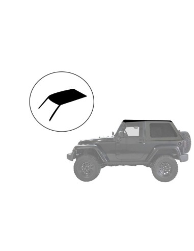 Canvas or hood (only part of the roof) JEEP Wrangler JK - Suntop