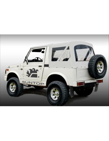 Tissu en toile standard ou capuche pour Suzuki Samurai SJ - Suntop