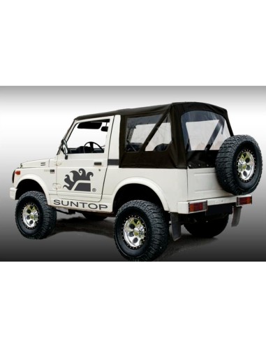 Tissu en toile standard ou capuche pour Suzuki Samurai SJ - Suntop