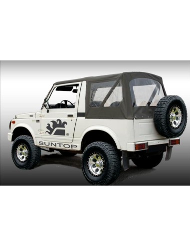 Tissu en toile standard ou capuche pour Suzuki Samurai SJ - Suntop