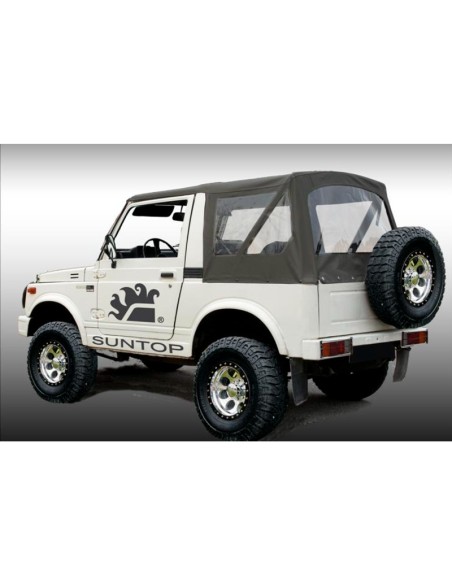 Tetto o capote in tela modello Standard per Suzuki Samurai SJ - Suntop